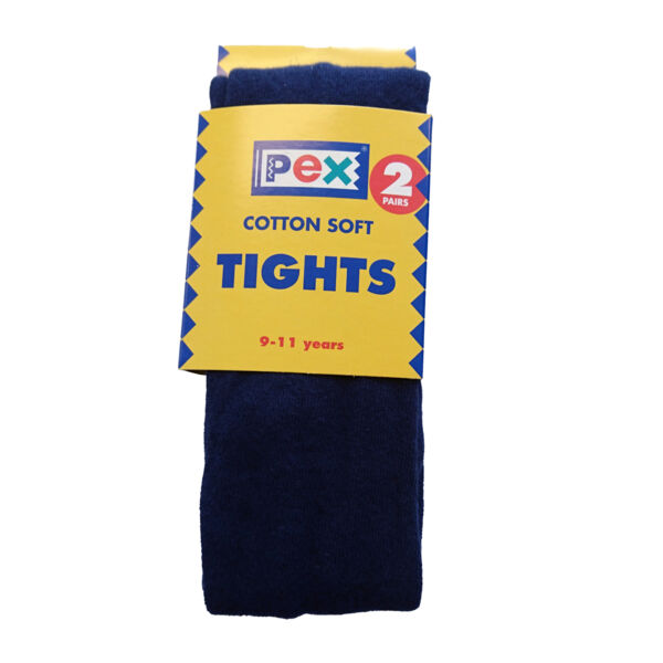PEX Navy Soft Cotton Tights Thumbnail