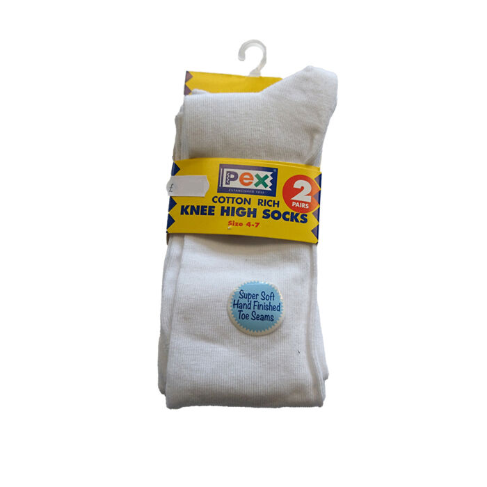 Knee High Socks White Thumbnail