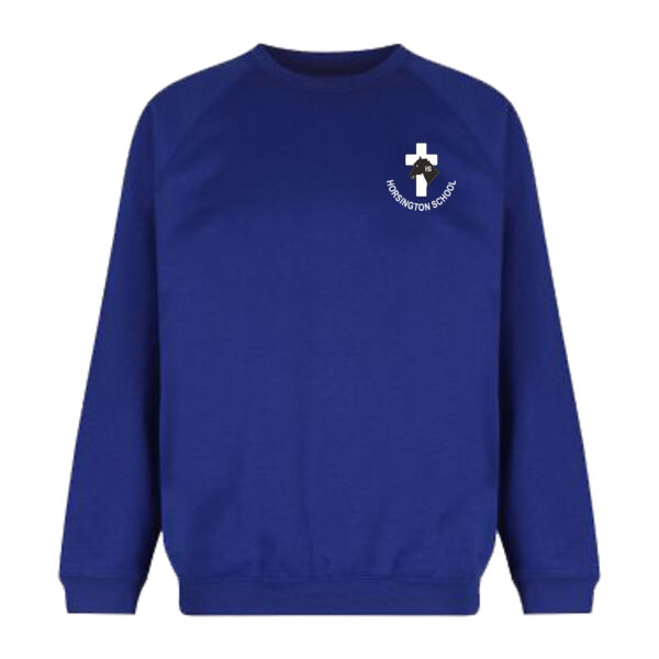 Horsington School Crewneck Jumper-Senior Thumbnail
